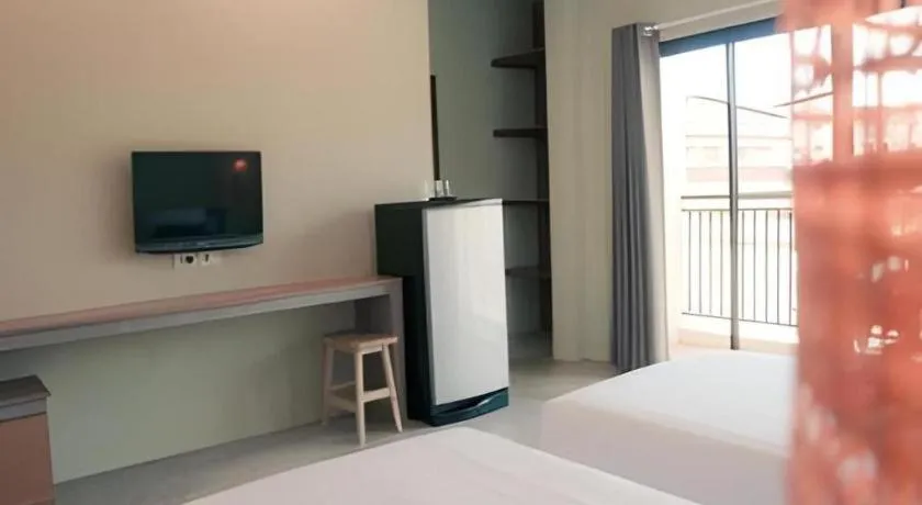 Bed in Yellow Moon Hotel