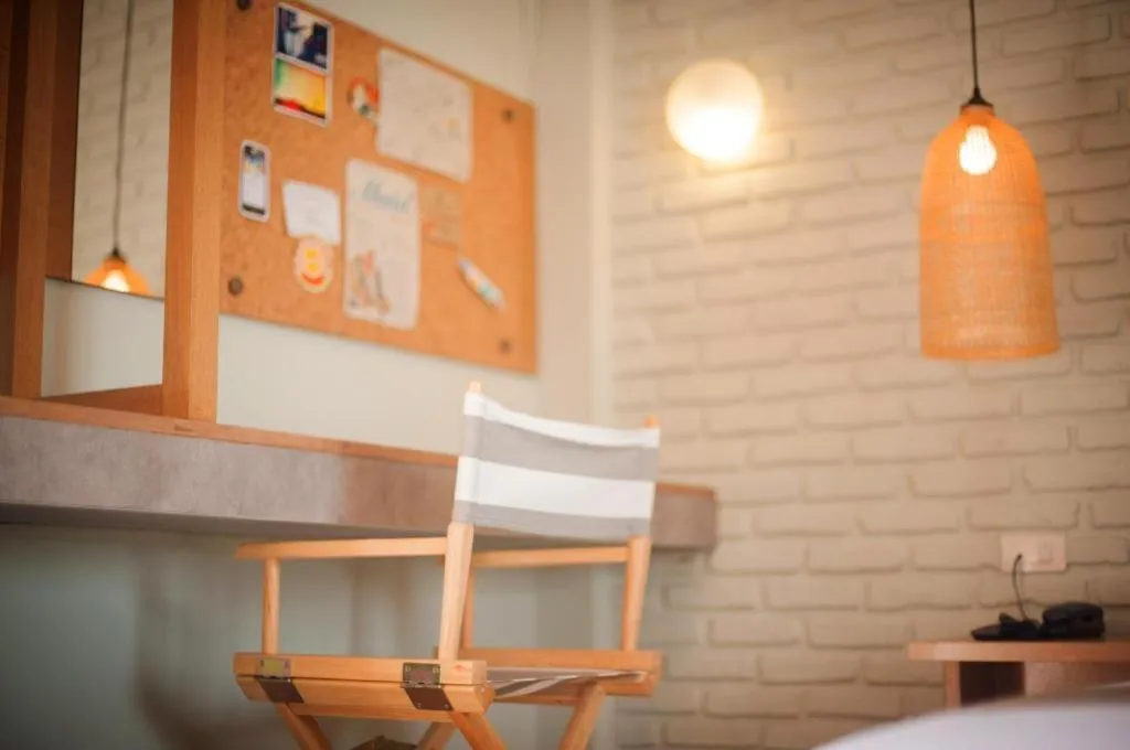 Bed in Yellow Moon Hotel