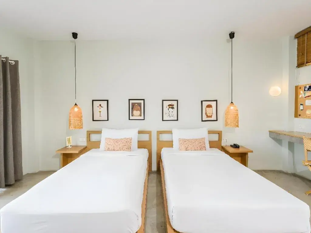 Bed in Yellow Moon Hotel Bed in Yellow Moon Hotel