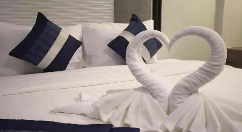 Bed in Chatnipa Beach Resort Bed in Chatnipa Beach Resort