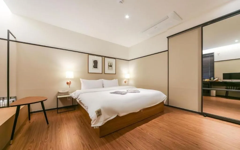 Bed in Changwon Brown dot Hotel Palyong