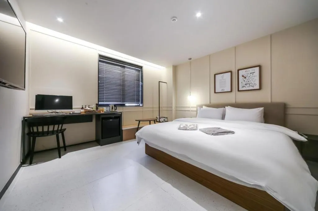 Bed in Changwon Brown dot Hotel Palyong