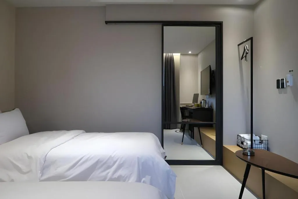 Bed in Changwon Brown dot Hotel Palyong