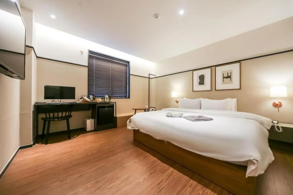 Bed in Changwon Brown dot Hotel Palyong
