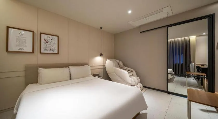 Bed in Changwon Brown dot Hotel Palyong