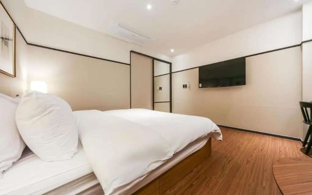 Bed in Changwon Brown dot Hotel Palyong