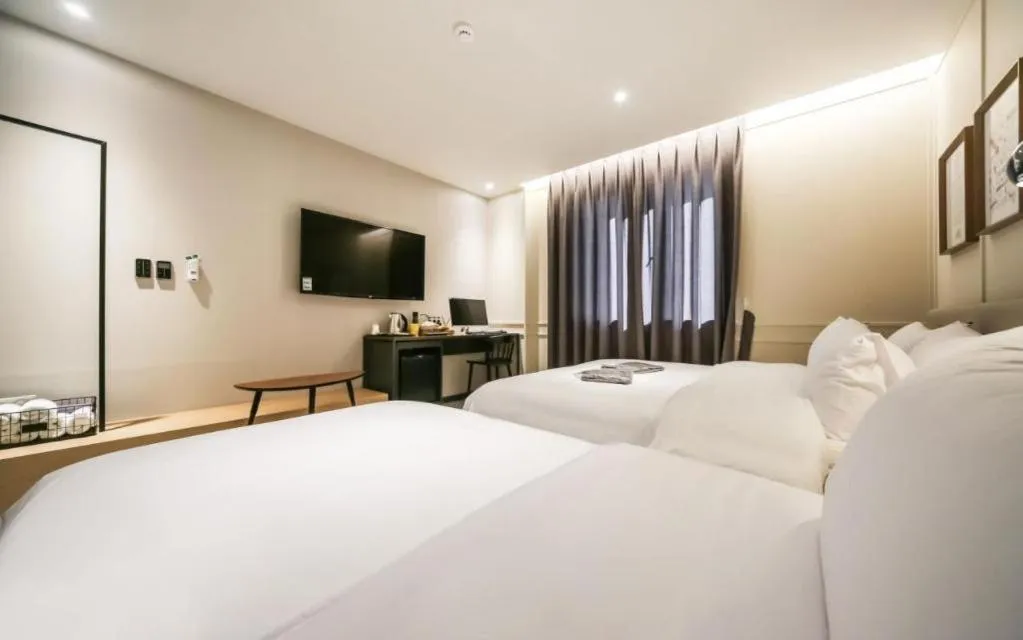 Bed in Changwon Brown dot Hotel Palyong