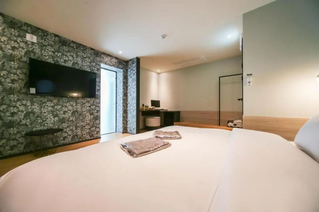 Bed in Changwon Brown dot Hotel Palyong