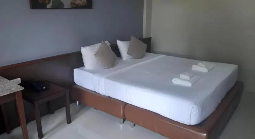 Bed in Khanom Cabana Beach Resort