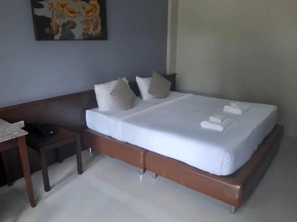 Bed in Khanom Cabana Beach Resort
