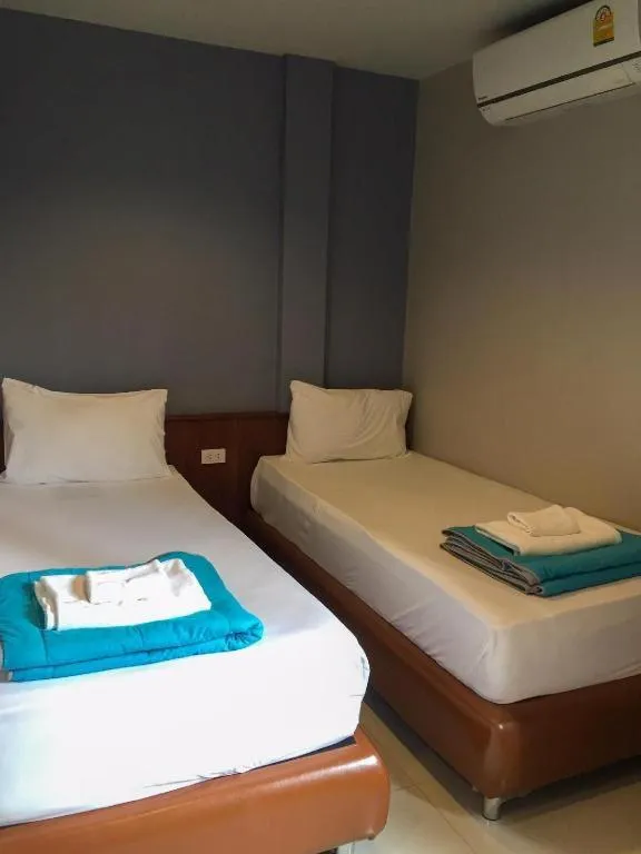 Bed in Khanom Cabana Beach Resort