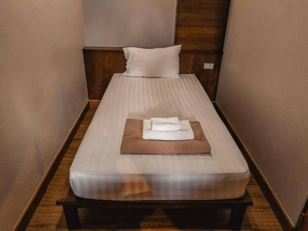 Bed in Khanom Cabana Beach Resort