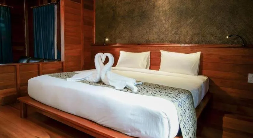 Bed in Khanom Cabana Beach Resort
