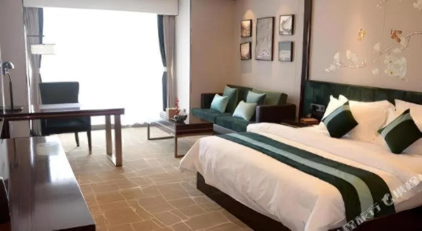 Bed in Metropolo Hotel Chengdu Wuhou Wanda Plaza