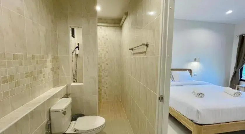 Bed in Baan Klang Suan Resort Bed in Baan Klang Suan Resort