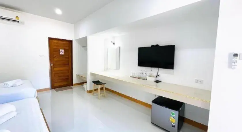 Bed in Baan Klang Suan Resort Bed in Baan Klang Suan Resort