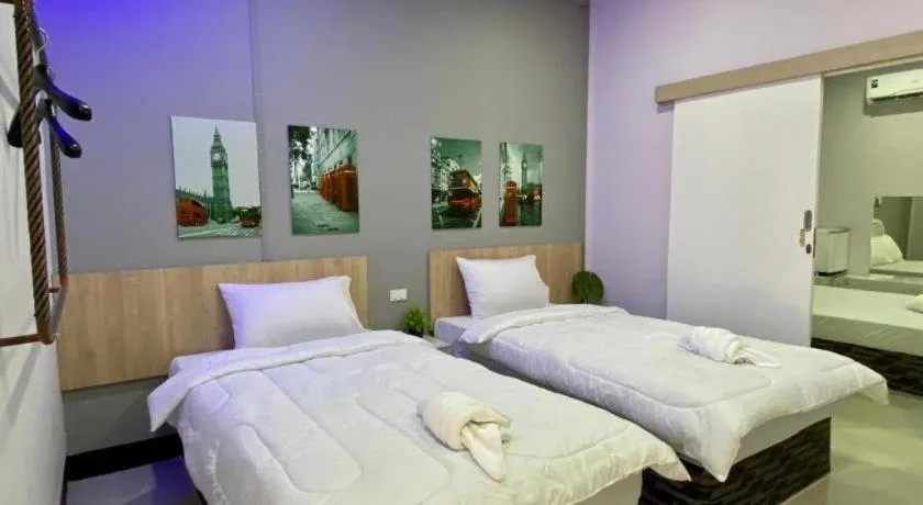 Bed in Sweet Hug Hotel