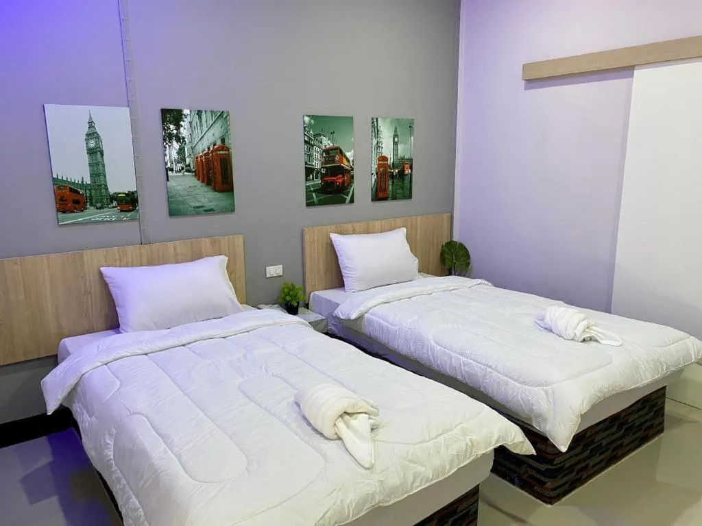 Bed in Sweet Hug Hotel