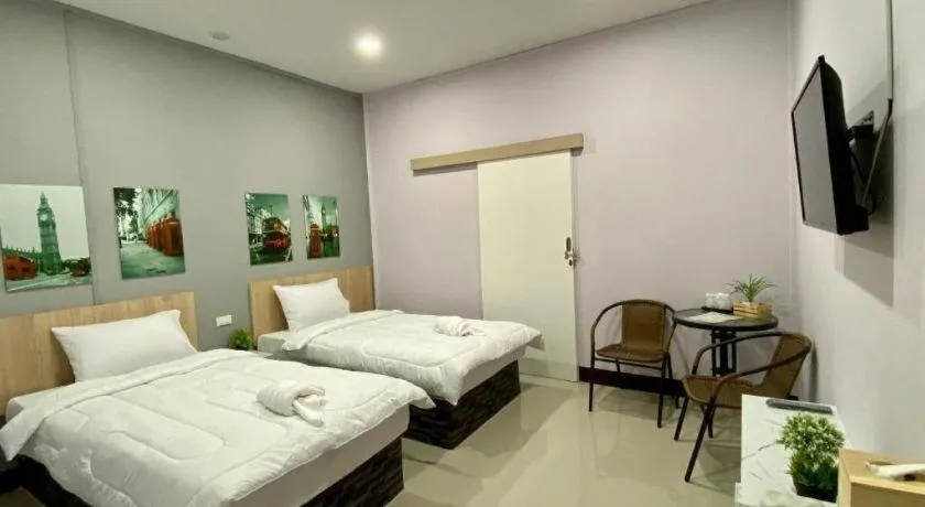 Bed in Sweet Hug Hotel