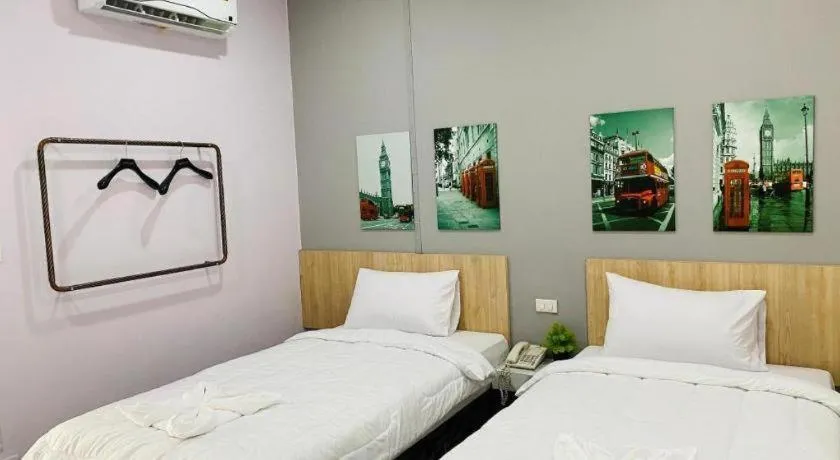 Bed in Sweet Hug Hotel