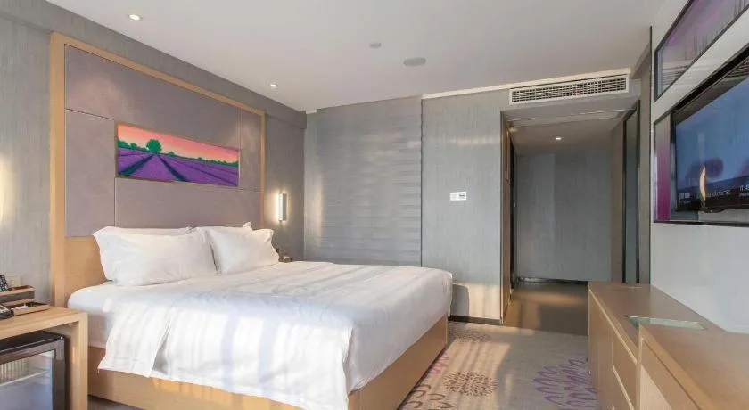Bed in Lavande Hotels Wuhan Wuchang Railway Station Square