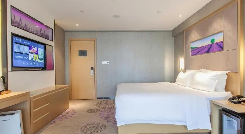 Bed in Lavande Hotels Wuhan Wuchang Railway Station Square