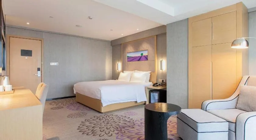 Bed in Lavande Hotels Wuhan Wuchang Railway Station Square