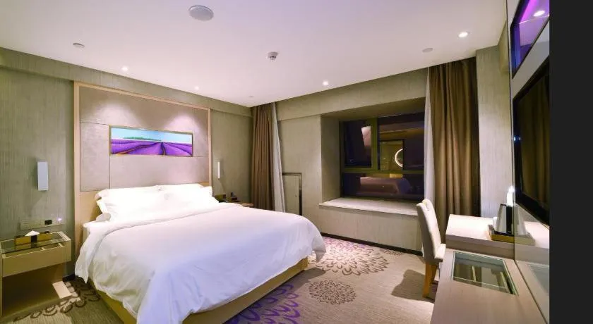 Bed in Lavande Hotels Wuhan Wuchang Railway Station Square