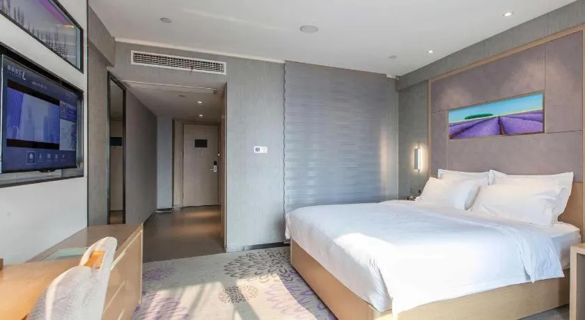 Bed in Lavande Hotels Wuhan Wuchang Railway Station Square