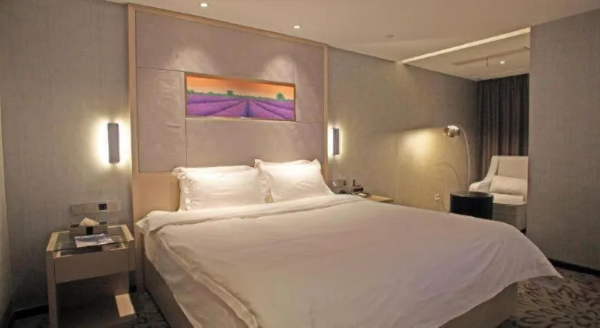 Bed in Lavande Hotels Wuhan Wuchang Railway Station Square