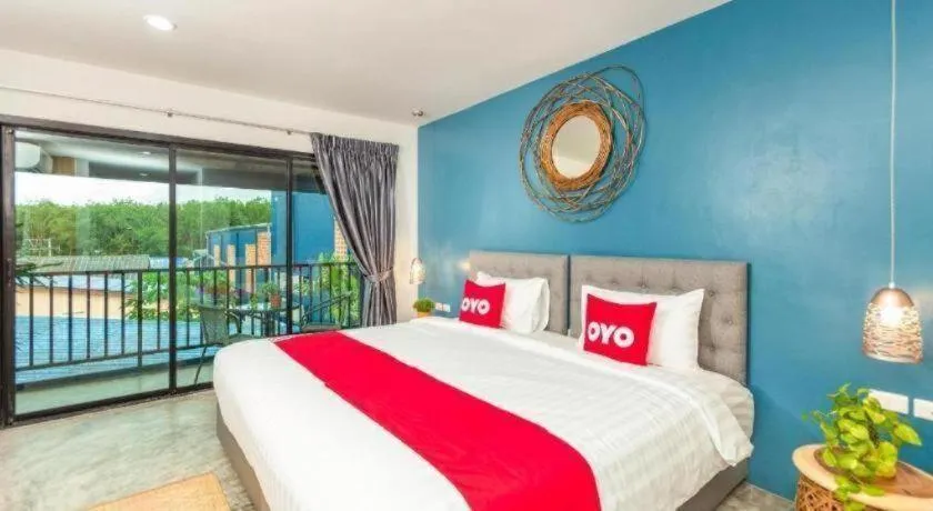 Bed in OYO 422 Jane Homestay and Resort