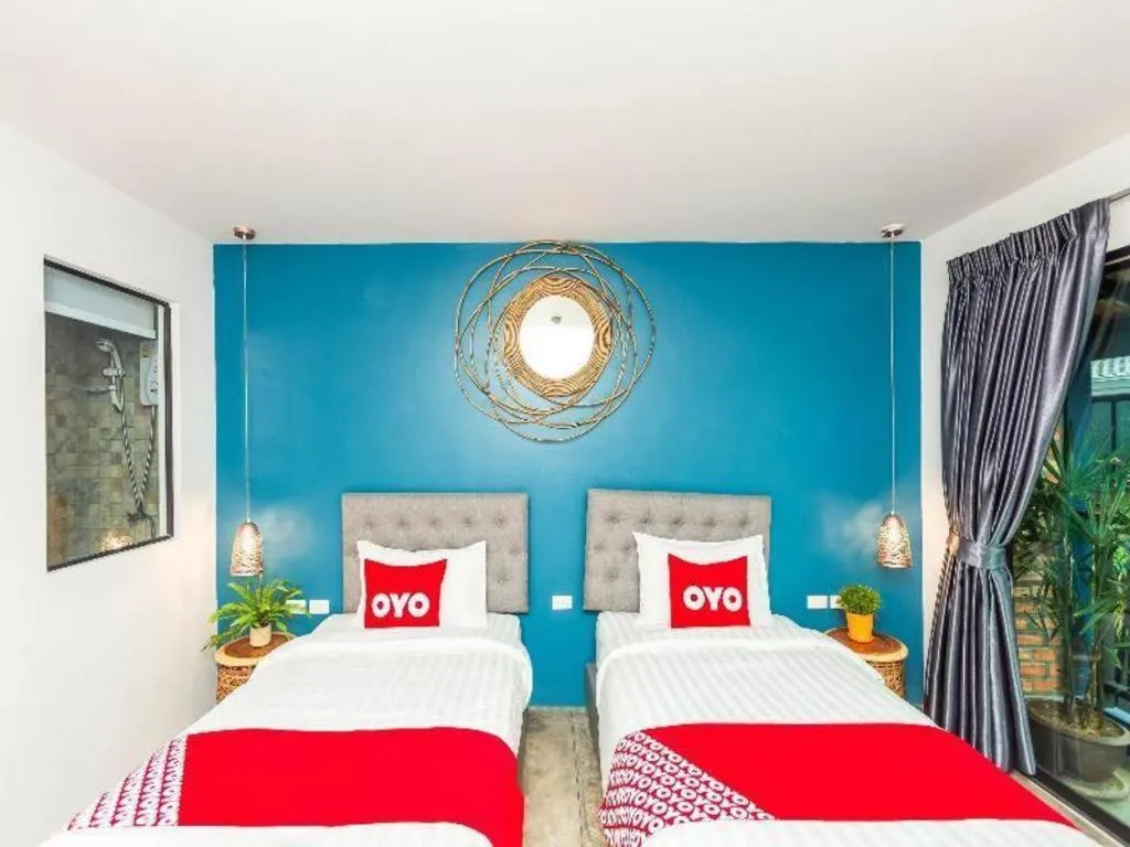 Bed in OYO 422 Jane Homestay and Resort