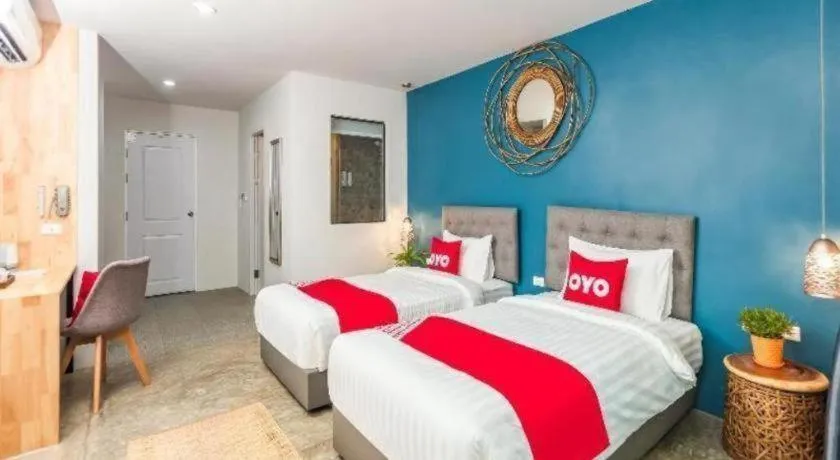 Bed in OYO 422 Jane Homestay and Resort