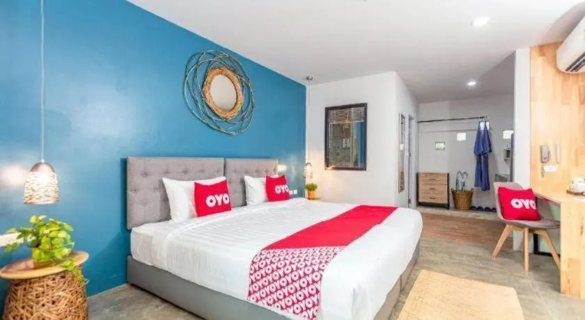 Bed in OYO 422 Jane Homestay and Resort