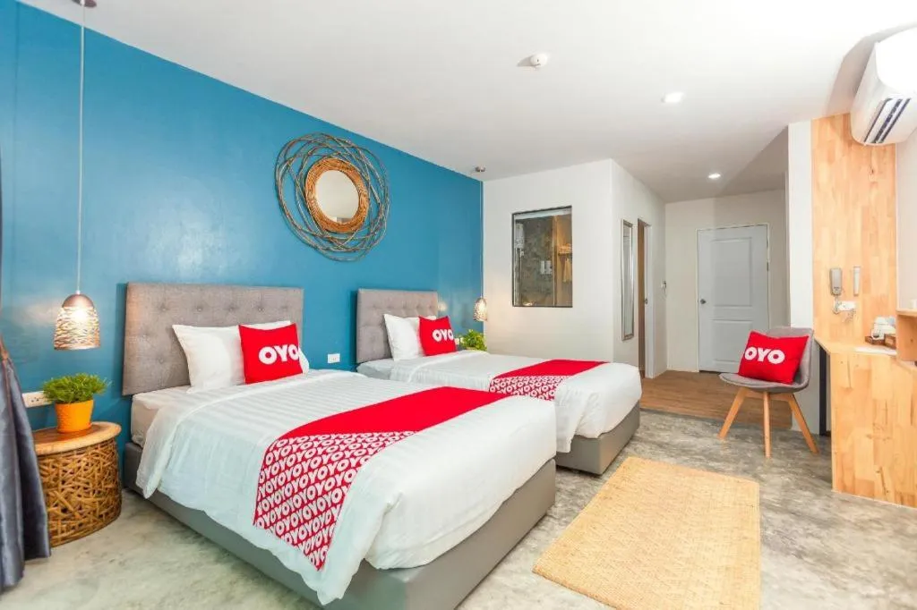 Bed in OYO 422 Jane Homestay and Resort