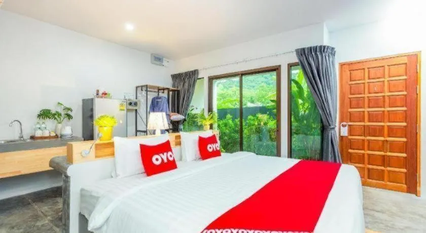 Bed in OYO 422 Jane Homestay and Resort