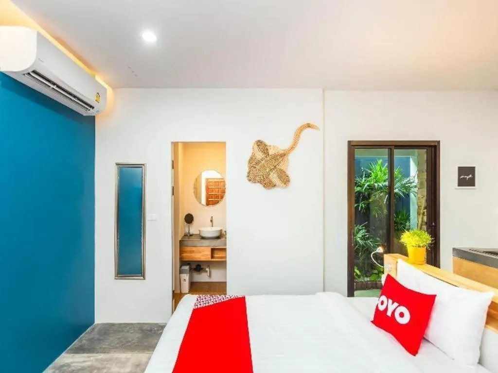 Bed in OYO 422 Jane Homestay and Resort