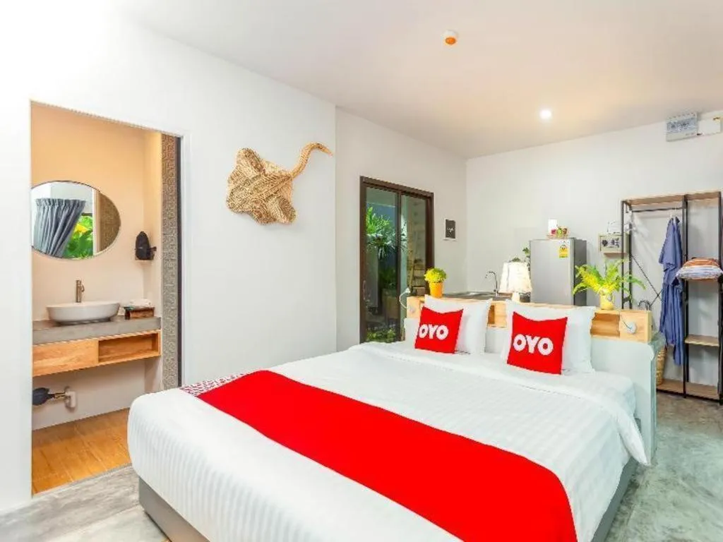 Bed in OYO 422 Jane Homestay and Resort