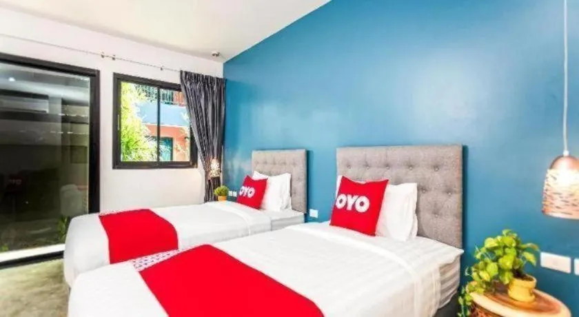 Bed in OYO 422 Jane Homestay and Resort