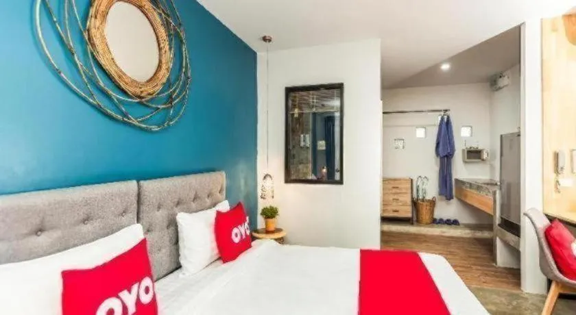 Bed in OYO 422 Jane Homestay and Resort