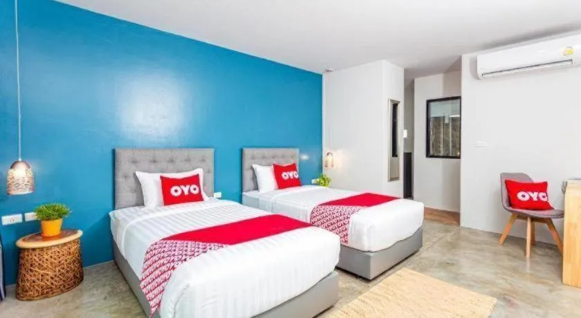 Bed in OYO 422 Jane Homestay and Resort