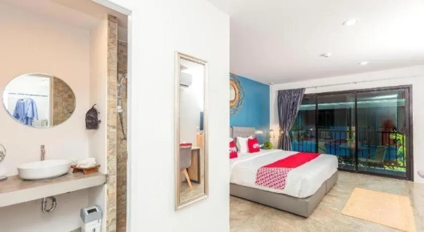 Bed in OYO 422 Jane Homestay and Resort