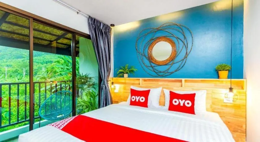 Bed in OYO 422 Jane Homestay and Resort