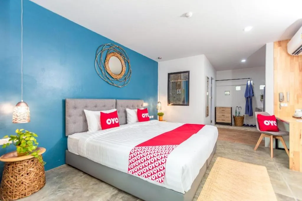 Bed in OYO 422 Jane Homestay and Resort