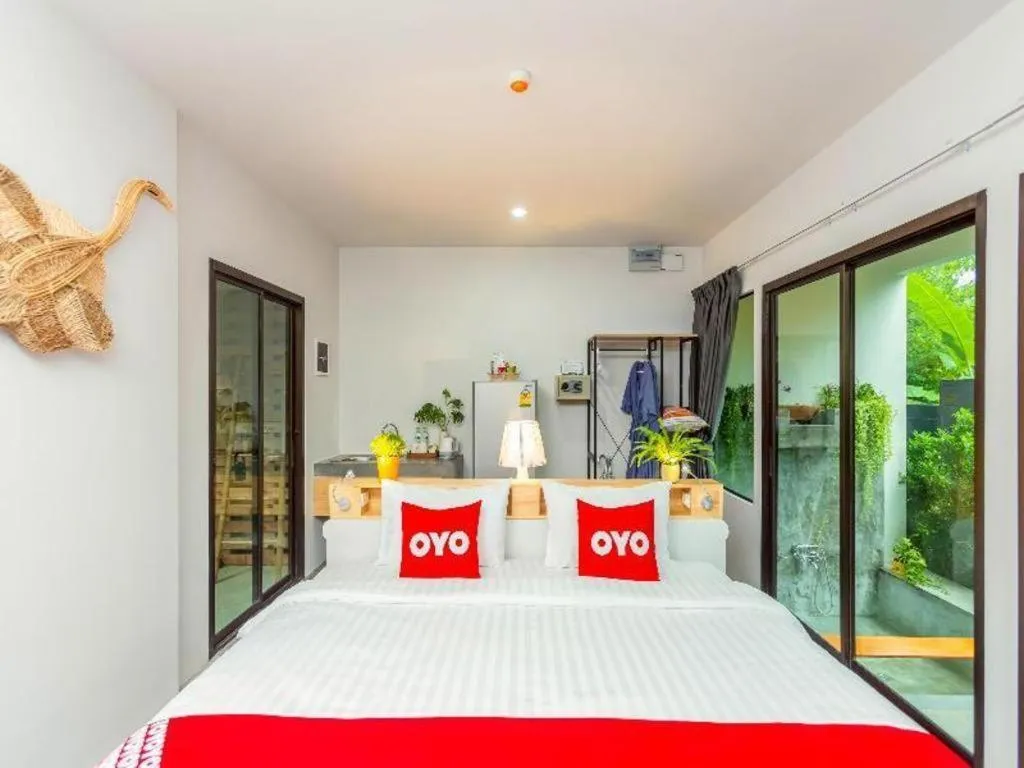 Bed in OYO 422 Jane Homestay and Resort