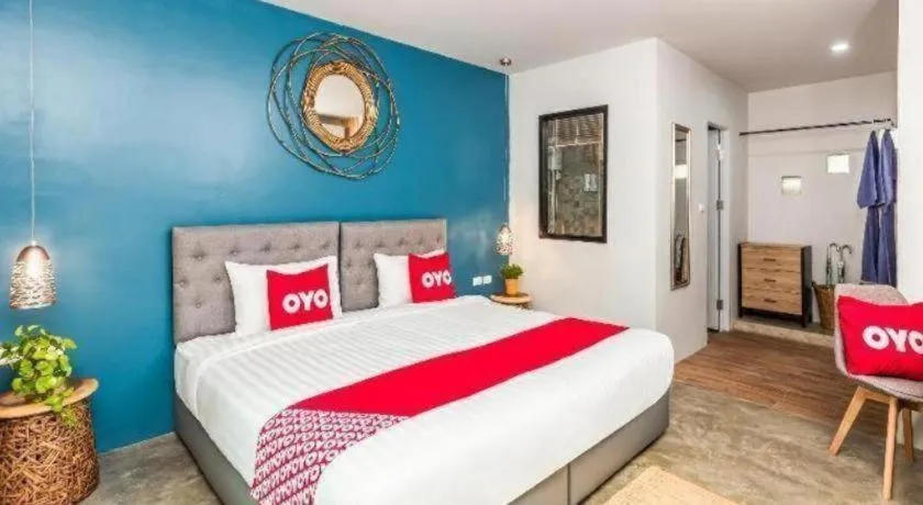 Bed in OYO 422 Jane Homestay and Resort