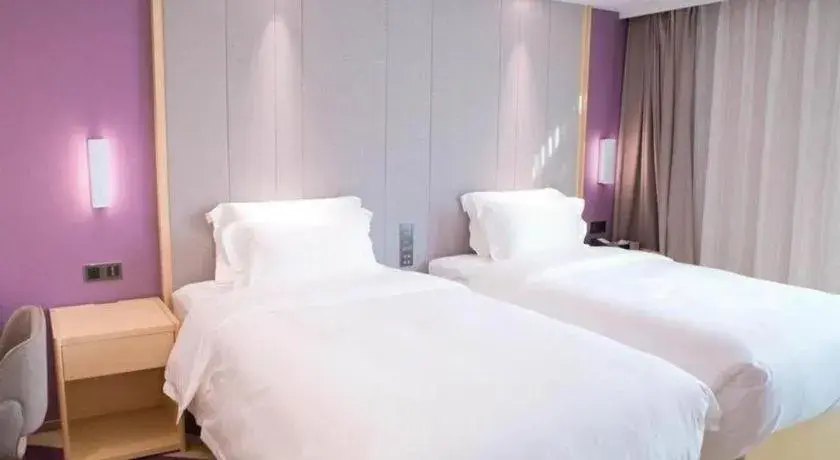 Bed in Lavande Hotel Shenzhen North Station Huawei Gangtou Metro Station Bed in Lavande Hotel Shenzhen North Station Huawei Gangtou Metro Station