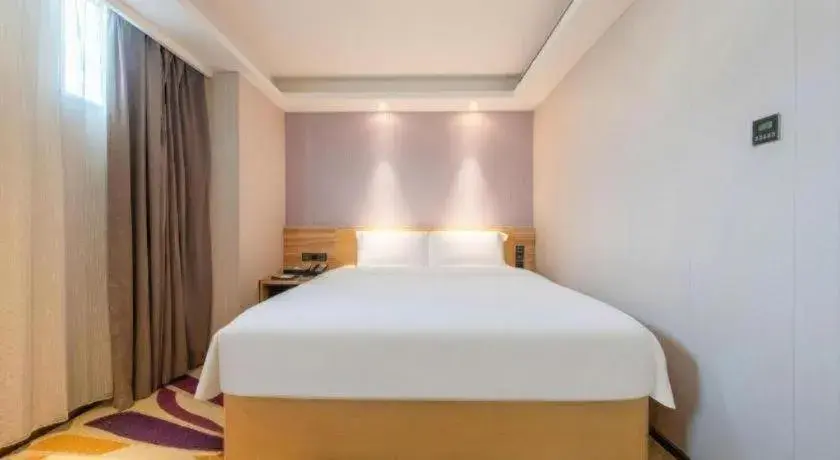 Bed in Lavande Hotel Shenzhen North Station Huawei Gangtou Metro Station Bed in Lavande Hotel Shenzhen North Station Huawei Gangtou Metro Station