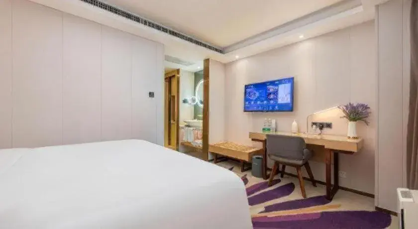 Bed in Lavande Hotel Shenzhen North Station Huawei Gangtou Metro Station Bed in Lavande Hotel Shenzhen North Station Huawei Gangtou Metro Station