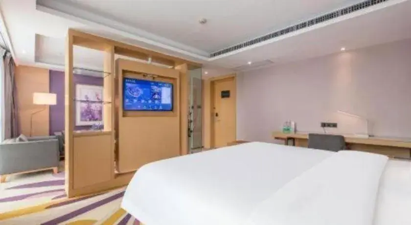 Bed in Lavande Hotel Shenzhen North Station Huawei Gangtou Metro Station Bed in Lavande Hotel Shenzhen North Station Huawei Gangtou Metro Station